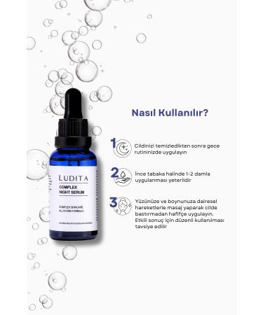 LUDITA Advanced Night Care Serum Young and Dynamic Look - Buy Online on GoSupps.com