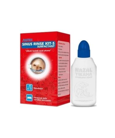 Abfen Farma Abfen Sinus Rinse Kit Surfactant Nose Wash Kit - Buy Online on GoSupps.com