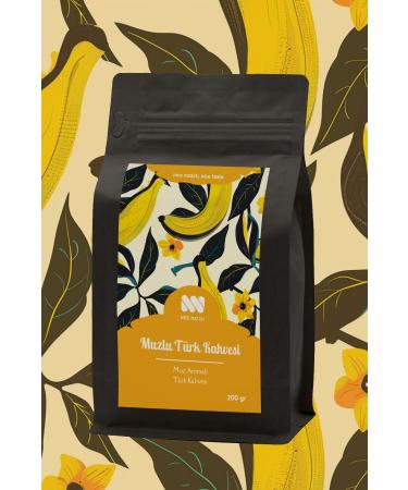Nice Match Banana Flavored Turkish Coffee Banana Flavored Turkish Coffee 200 Gr