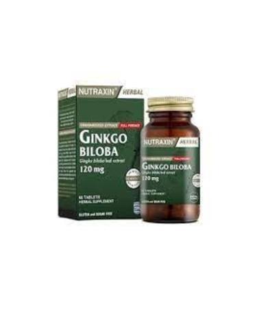 Nutraxin Ginkgo Biloba 60 Capsules