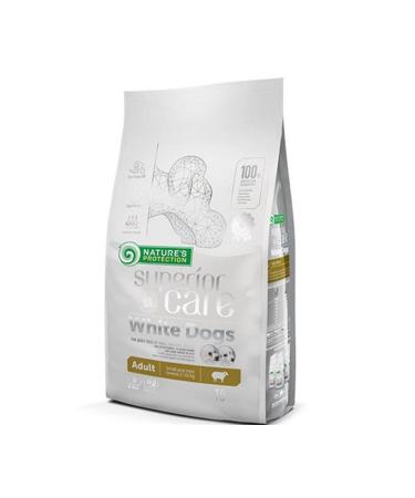 Nature's Protection NP Superior Care White Dogs Adult Lamb Dog Food 1.5 kg