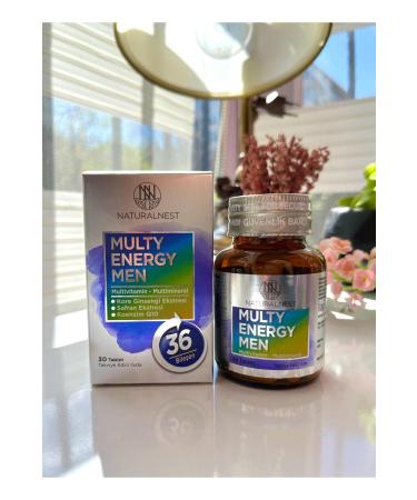 Natural Nest Multivitamin Men 30 Tablets