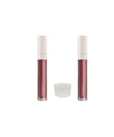 Farmasi Matte Liquid Lipstick 09 Wild Rose 2 Pieces + Cream - Buy Online on GoSupps.com