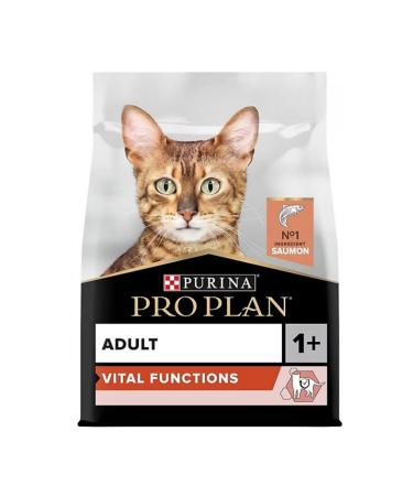 Pro Plan Vital Functions Adult Cat Food with Salmon 3 kg