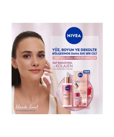 NIVEA Face Neck and Decollete Shaping Firming Skin Serum with Bakuchiol 30 ml - Buy Online on GoSupps.com