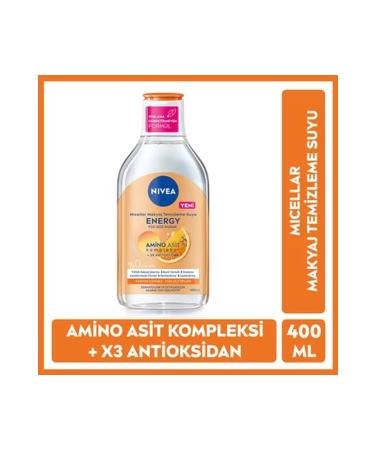 NIVEA Moisturizing Refreshing Make-Up Remover Water for All Skin Types 400 ml