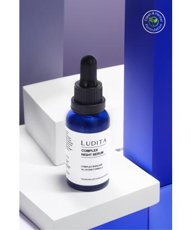 LUDITA Advanced Night Care Serum Young and Dynamic Look - Buy Online on GoSupps.com