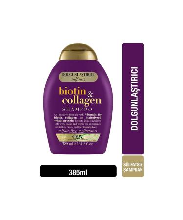 OGX Biotin - Collagen Plumping Shampoo 385 ml