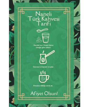 Nice Match Mint Turkish Coffee Mint Flavored Turkish Coffee 200 Gr - Buy Online on GoSupps.com