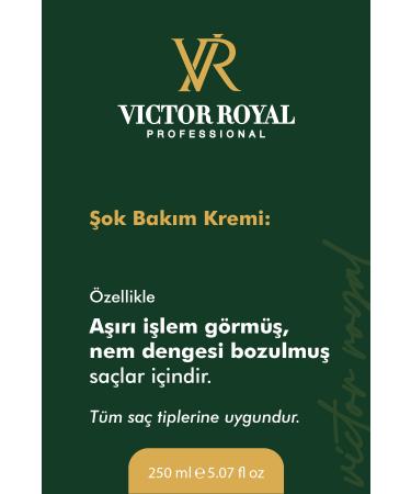 Victor Royal Shock Care Cream 250 Ml. 8684415818270 - Buy Online on GoSupps.com