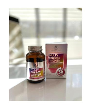 Natural Nest Multi Energy Women 30 Tablets - Buy Online on GoSupps.com