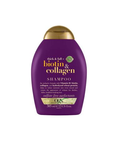 OGX Plumping Biotin & Collagen Shampoo New Ph Balanced Formula 385ml