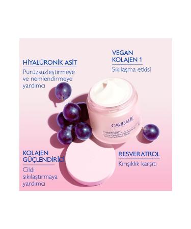Caudalie Resveratrol-lift-Anti-Wrinkle Plumping Firming Cashmere Day Cream 50ml - Buy Online on GoSupps.com