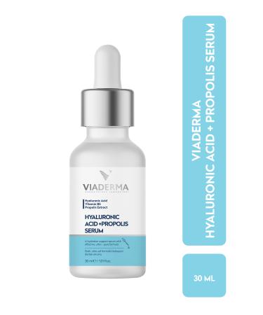 Viaderma Intensive Moisturizing Revitalizing Hyaluronic Acid Propolis Serum 30 ml