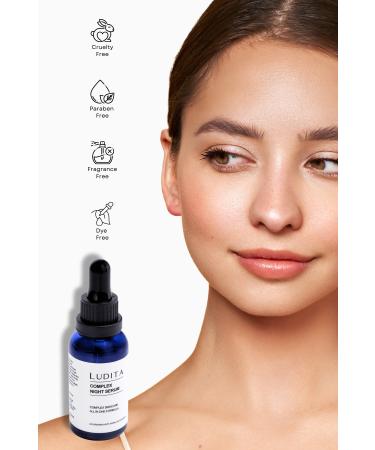 LUDITA Advanced Night Care Serum Young and Dynamic Look - Buy Online on GoSupps.com
