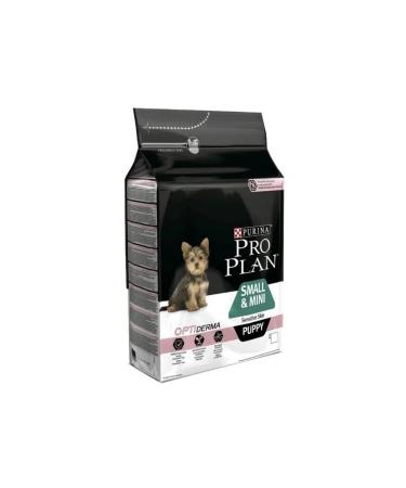 Purina Pro Plan Puppy Small&mini Sensitive Skin Salmon Small Breed Puppy Food 3 Kg