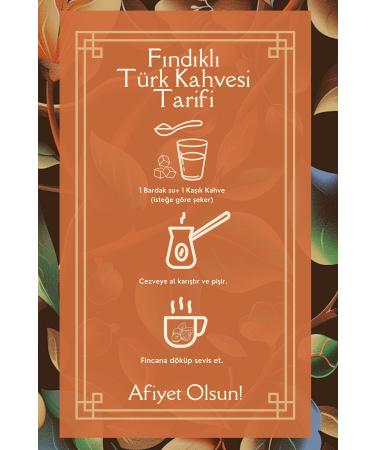 Nice Match Hazelnut Turkish Coffee Hazelnut Flavored Turkish Coffee 200 Gr - Buy Online on GoSupps.com