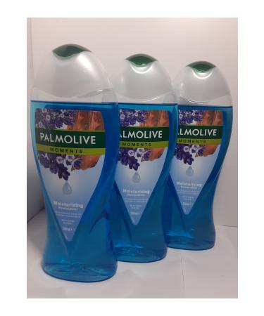 Palmolive Moments Moisturizing Sandalwood & Lavender Oils 500 ml Shower Gel x 3 Pcs