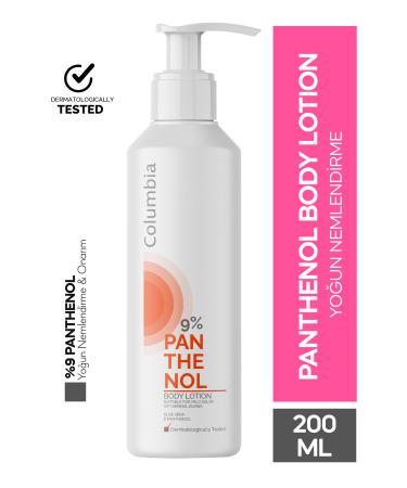 Columbia % Panthenol Moisturizing and Repairing Body Lotion 200 ml
