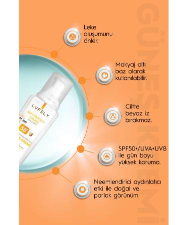 LUFELY Spf 50+ Anti-Spot - Brightening High Protection Body and Face Sunscreen 125ml - Buy Online on GoSupps.com