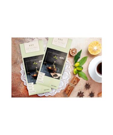 ADK 200 Pieces Natural Tea Filters That Do Not Require a Strainer - Buy Online on GoSupps.com