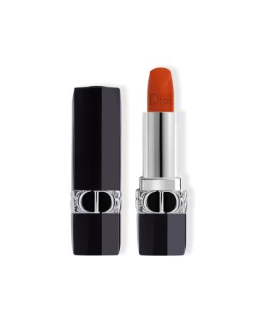 Dior Rouge Dior- 16 Hour Effective Pomegranate Flower Matte Metallic Velvet Satin Finish Lipstick