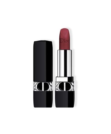 Dior Rouge Dior- 16 Hour Effective Pomegranate Flower Matte Metallic Velvet Satin Finish Lipstick