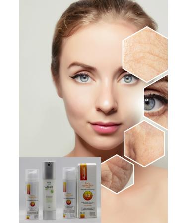 Dermoskin Face Protection 50 SPF 50 ml Adaleb Plus Anti-Blemish and Anti-Acne Intensive Care Cream 50 ml - Buy Online on GoSupps.com
