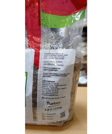 leka spice Chia Seeds 1000 g - 1 kg - Buy Online on GoSupps.com