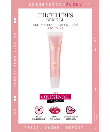 Lancome Juicy Tubes Moisturizing Lip Gloss 05 Marshmallow Electro 3605972352323