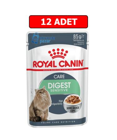 Royal Canin digest sensitive gravy adult 85 gr x 12 pieces wet cat food pouch pouch