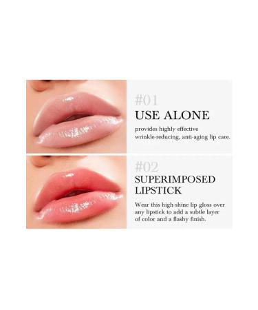 RS Ronassi Cosmetics Moisturizing lip oil natural oils herbal lip oil ultra moisturizing gives light color - Buy Online on GoSupps.com