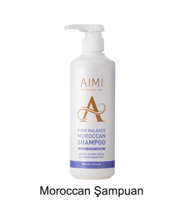 AIMI COSMETIC Aimi Moroccan Pure Balance Repairing & Moisturizing Hair Care Shampoo 500ml - Buy Online on GoSupps.com