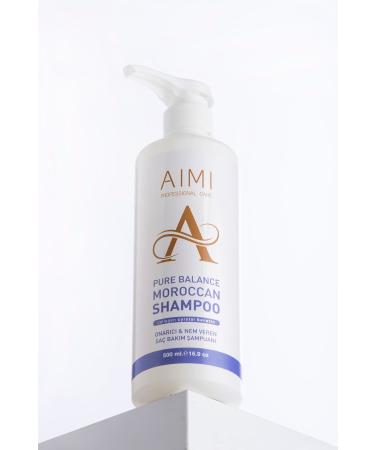 AIMI COSMETIC Aimi Moroccan Pure Balance Repairing & Moisturizing Hair Care Shampoo 500ml - Buy Online on GoSupps.com