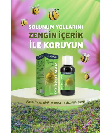 Marnys Propolmar Propolis And Echinacea Syrup 125ml - Buy Online on GoSupps.com