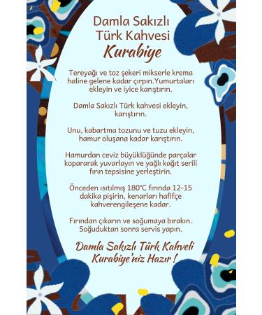 Mim and More Mastic Turkish Coffee Mastic Flavored Turkish Coffee 200 Gr - Buy Online on GoSupps.com