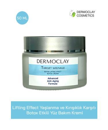 Dermoclay Botox Active Intensive Rejuvenating Anti-Aging Cream - 50ml