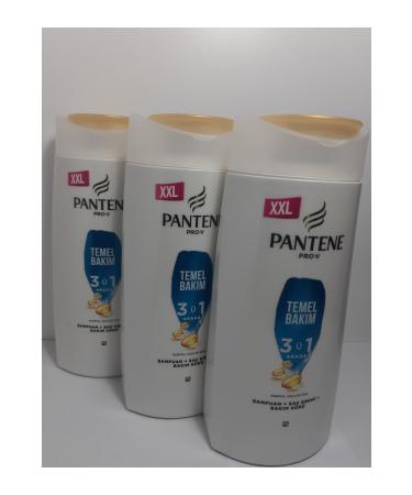 Pantene BASIC CARE 3 IN 1 SHAMPOO 750 ML X 3 PIECES