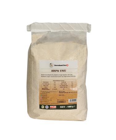 Devrekani DevA 2 Kg Stone Mill Barley Flour (2 Pieces 1 Kg)
