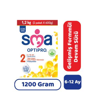 SMA Optipro 2 Follow-on Milk 1200 gr