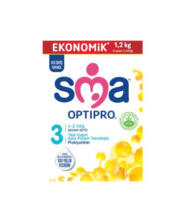 SMA Optipro 3 Follow-On Milk 1200 gr 4 Pieces - Buy Online on GoSupps.com