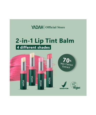 YADAH Lip Moisturizing Tint - 02 PEACH SLUSH - Buy Online on GoSupps.com