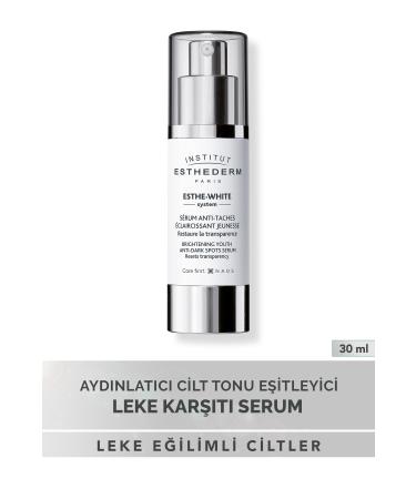 INSTITUT ESTHEDERM ESTHE-WHITE REPAIRING SKIN LINES SERUM ANTI-BLEMISH BRIGHTENING SERUM 30 ML DKHAIR520