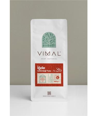 VIMAL Oleaster Seed Flour 1000 gr Pure Natural and Additive-Free Fully Ground Locked Package