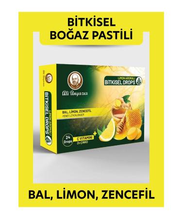 Ali nyaz c Lemon and Ginger Herbal Drops 24pcs