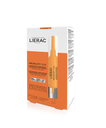 Lierac Mesolift c15 Anti-Fatigue Skin Brightening Serum 2x15 ml Pssn1240 Serum