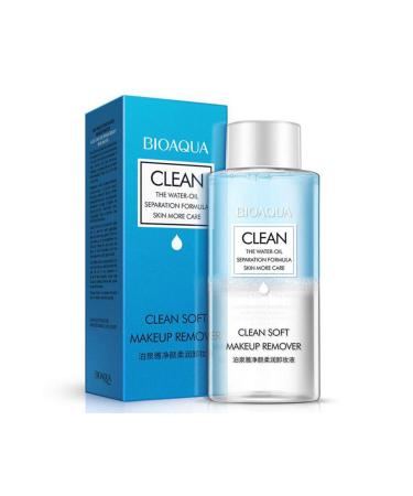 BIOAQUA Clean Soft Olive Oil Dual Phase Sensitive Eye Make-up Remover 150 ml