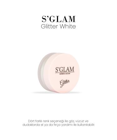 S'GLAM Gl tter White