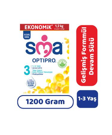 SMA Optipro 3 Follow-on Milk 1200 gr