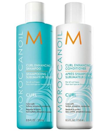 Moroccanoil Curl Curl Sculpting Shampoo 249ml + Cream 250ml Set of 2 *2